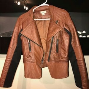 Leather jacket